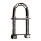 Roca stævnøje RF 80x32mm M8 set fra siden, klar til installation på båden.