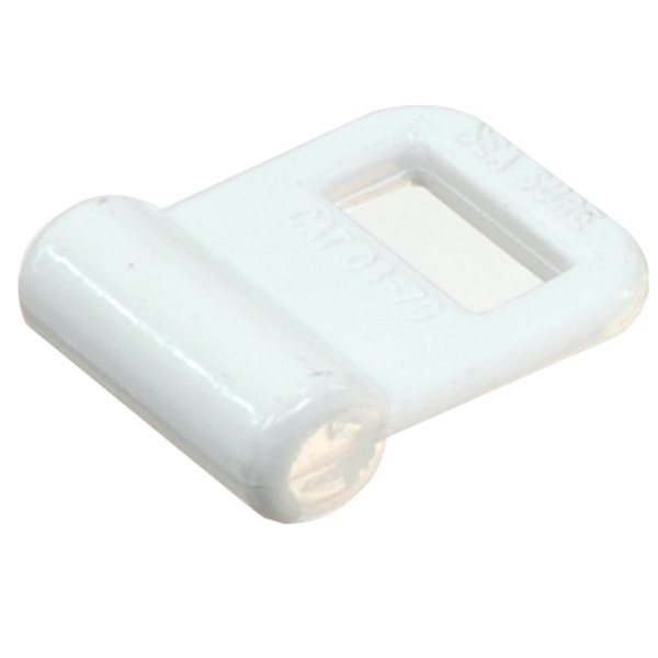 Nylonschlinge weiß, Ø9mm, 23mm x 28,5mm