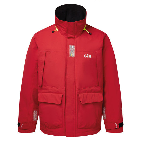 Gill, OS34J Coastal jakke rød 3XL