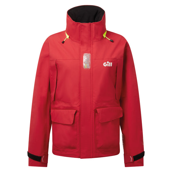 Gill, OS34J Coastal damejakke, rød, str. 14
