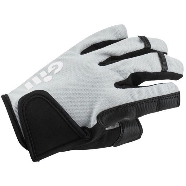 Gill 7243 Pige championship handsker u/fingre Lysegrå str. S