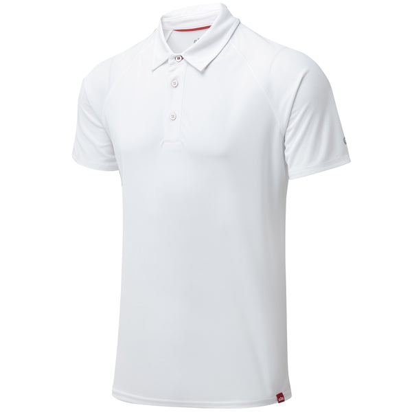 Gill, UV008 Poloshirt für Herren UV50+, weiß, Größe M