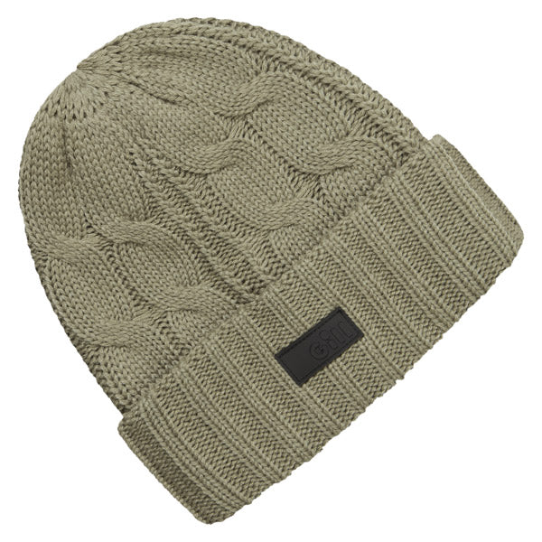 Gill, HT 56 Kable Knitted Beanie, Weiches Grün, 50,0 cm