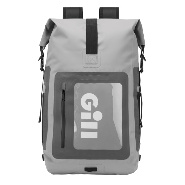 Gill, Wasserdichter Rucksack 30L, grau, PVC-Plane, 76 x 29 x 15 cm