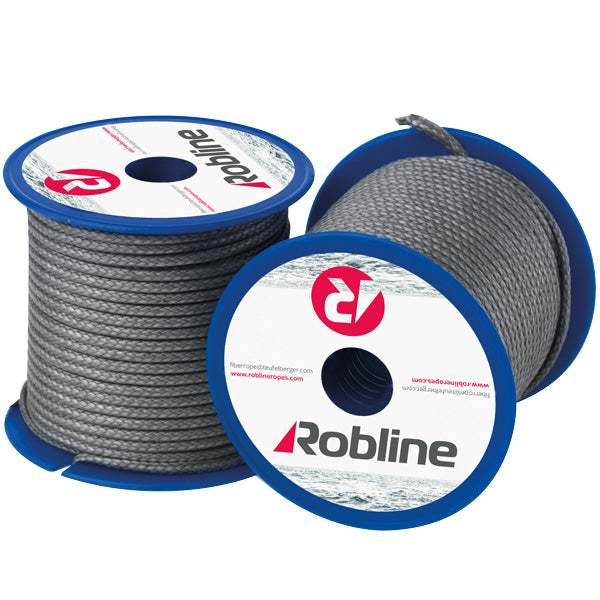 Robline, Ocean 3000 Minirollen, anthrazit, 3 mm, 15 m, 800 kg Bruchfestigkeit (10er-Pack)