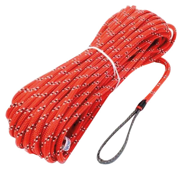 Robline, Tropfen mit Öse, rot Ø10mm 30m