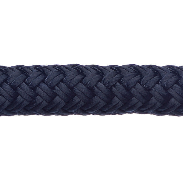 Robline Rio fortøjningsline 8mm i navy farve, 1 meter lang.