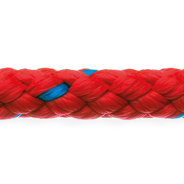 Robline, Albatros flydeline, 6mm, rød/blå, 1m (løbende meter)