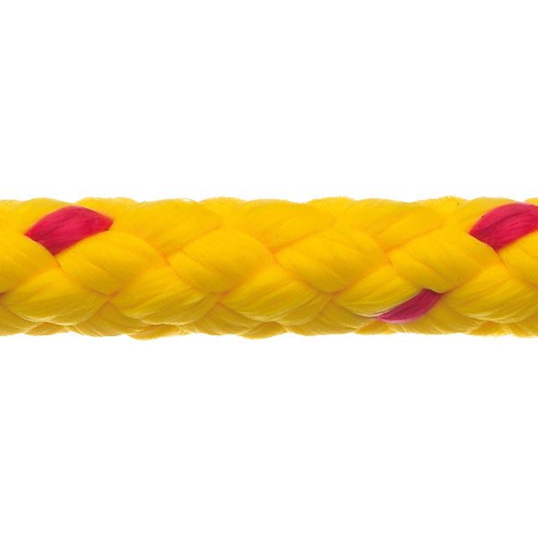 Robline, Albatros flydeline, 6mm, Gul/Rød, 1m (løbende meter)