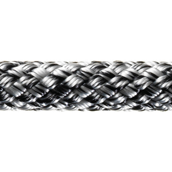 Robline, Sirius 500 allround tov, 12mm, Sølv/Sort, 1m (løbende meter)