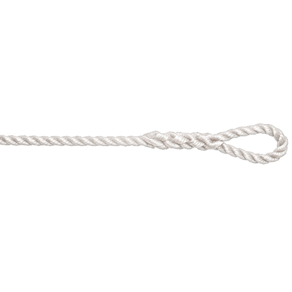 Robline, Verdrillte Fenderline 6mm 40mm weiß 2m