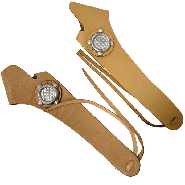 Segelmacherhandschuh Rechts, Leder mit Metallverstärkung