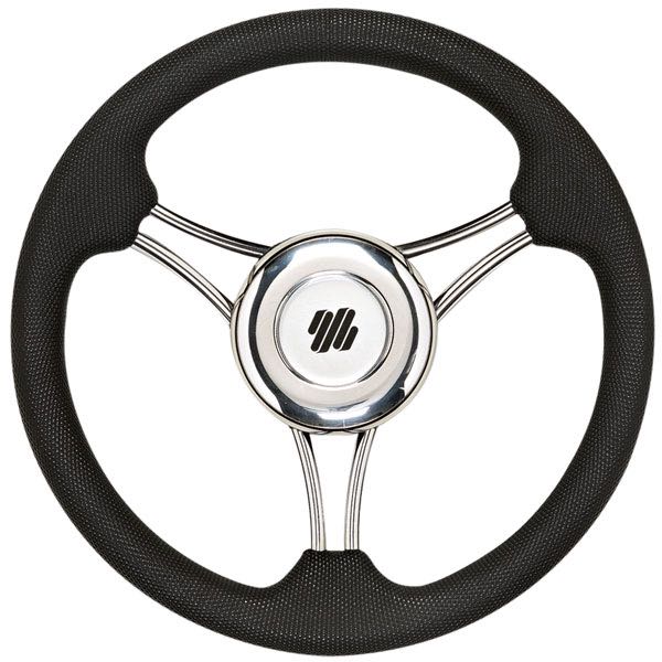 Ultraflex V21B rat i sort med nav, set forfra