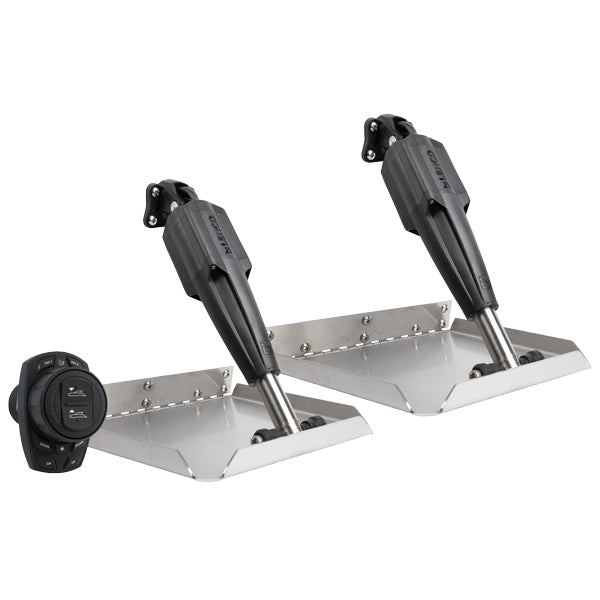 Lenco, Edge Mount Trim Tab Kit med Pro Control Assist 12V - 30,5 cm