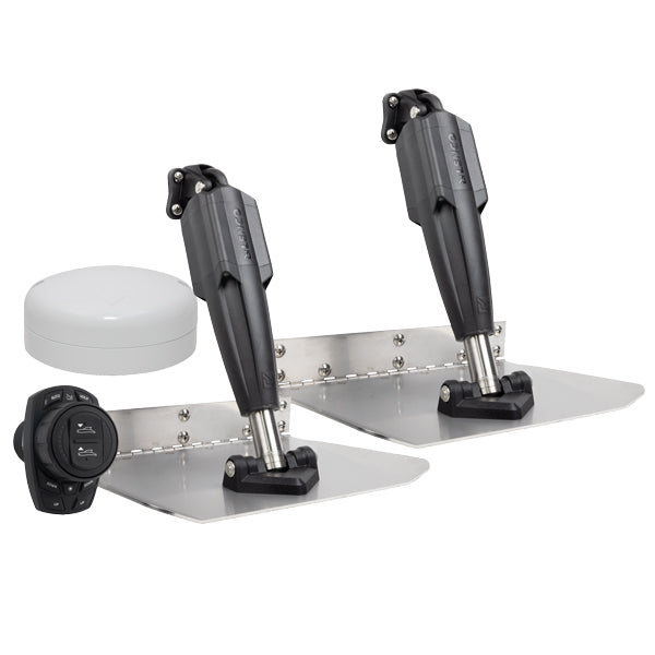 Lenco, 9" x 12" Trim Tab Kit med Pro Control Auto 12V - Standardmontering