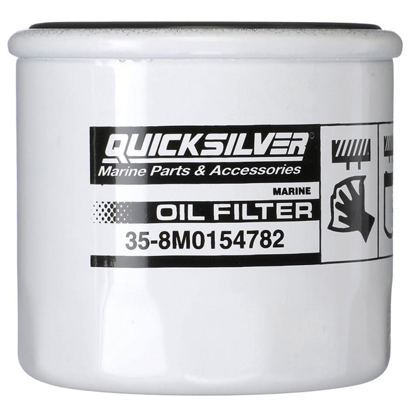 Quicksilver, Oliefilter, 8M0154782, Til Johnson/Evinrude 140 EFI 2003-2005, Suzuki DF140 2002-2012