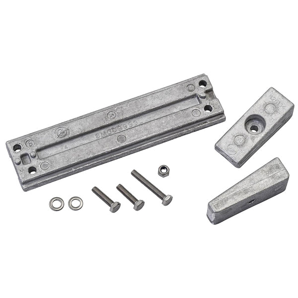 Quicksilver, aluminiumanodesæt, 8M0107546, til Mercury/Mariner 40-115HK EFI 4-takts