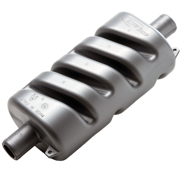 Schalldämpfer Ø40mm, Plast,  Max. 25 PS, 150 mm x 105 mm x 372 mm