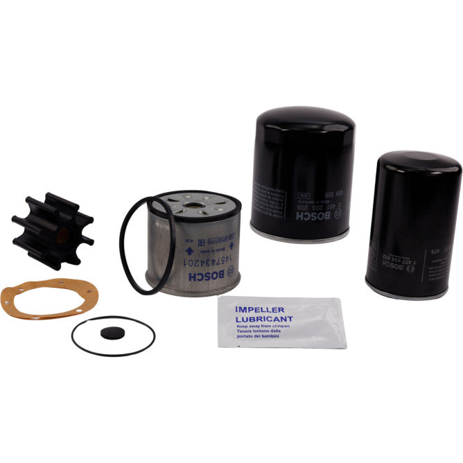 SeaTec, Volvo Penta Servicekit D40/D41 - Oliefilter, Brændstoffilter, Impeller