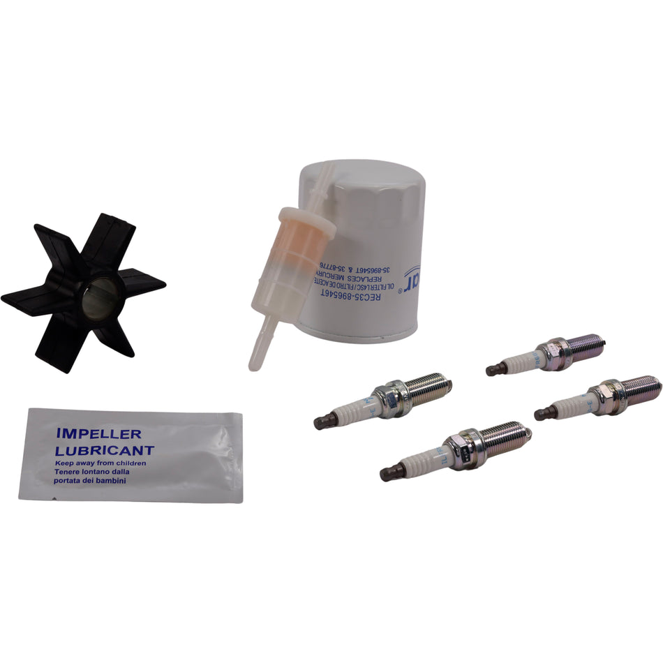 SeaTec, Mercury Servicekit Verado 135-200 HK (Oliefilter, Brændstoffilter, Tændrør, Impeller)