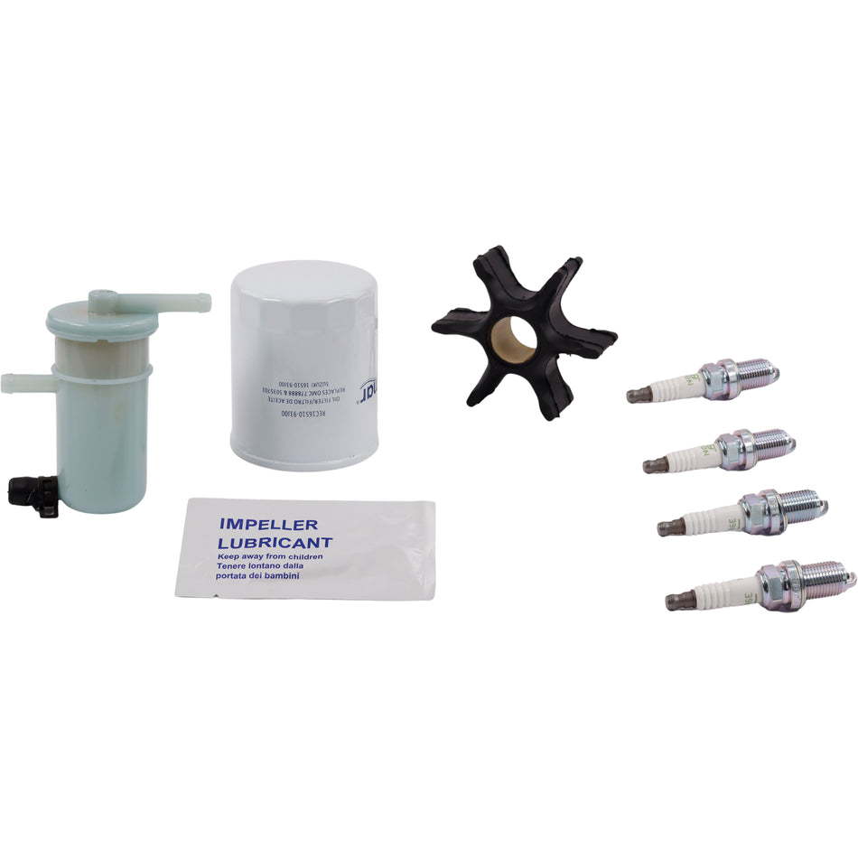 SeaTec, Suzuki Servicekit DF150 DF175 (2006+) - Oliefilter, Brændstoffilter, Tændrør, Impeller