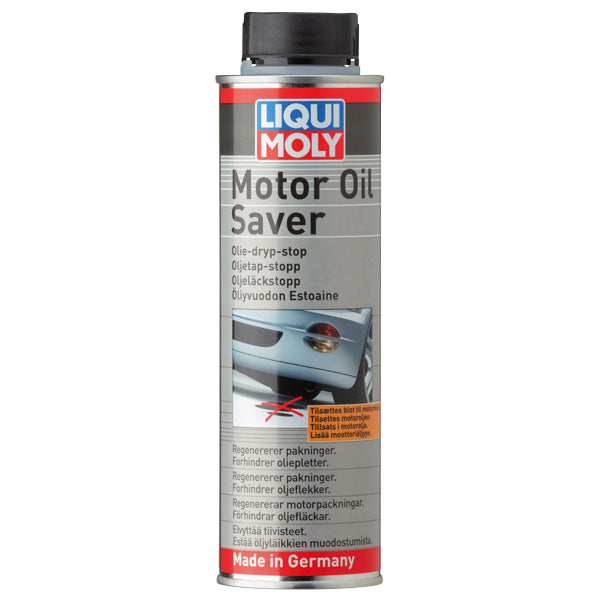 Liqui Moly Olie-dryp stop 300 ml i brug på en bådmotor