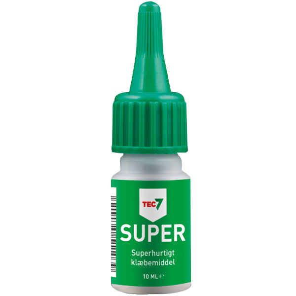 Tec7, Superkleber, 10ml - Schneller und starker Kleber für Kunststoff, Glas, Metall, Gummi und Elektronik