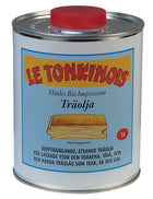 Le Tonkinois Bio Impression 1L står på en hvid baggrund med et skovlignende motiv.