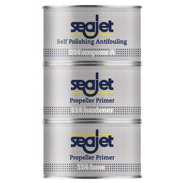 SeaJet, Triple Pack propelmaling, 0,5L, mørkegrå
