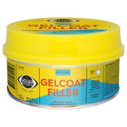 Plastic Padding Gelcoat filler i hvid 180 ml tuben set fra siden.