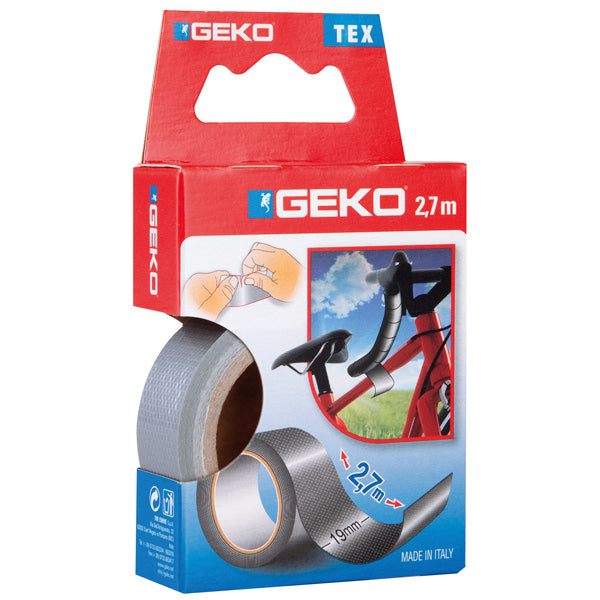 Geko, SeaTec, Geko lærredstape 19mm x 2,7 meter grå
