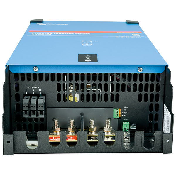 Victron Phoenix Inverter set fra siden med mål angivet
