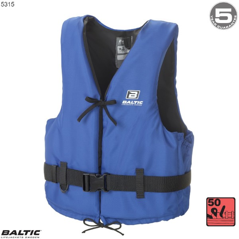 BALTIC , Aqua Svømmevest Blå 5315 Str. 50-70 kg